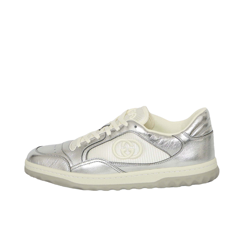 Tennarit ja kengät Gucci MAC80 Trainer Silver White W Valkoinen | 750834AACA98141