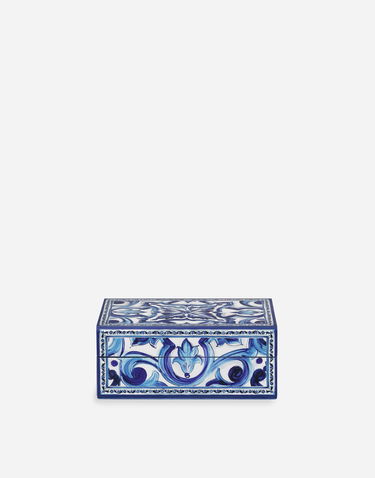 Kodin sisustus Dolce & Gabbana Dolce & Gabbana Small Decorated Plexiglass Box Sininen | TCC202TCAMYUB008, 1