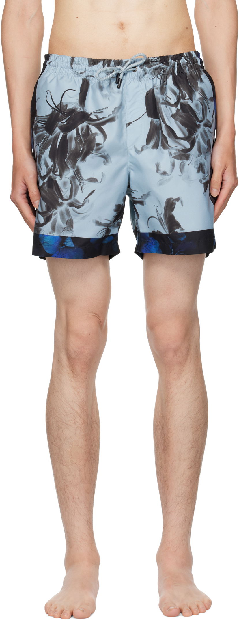 Uimapuvut Dries Van Noten Dries Van Noten Patterned Swim Shorts Sininen | 252-022500-2270