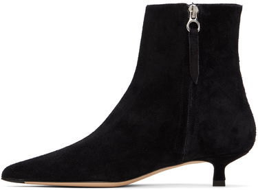 Kengänhoito Aeyde Aeyde Sofie Suede Kitten Heel Ankle Boots Musta | A11-AB-RMAP35KT-222-800-022, 2