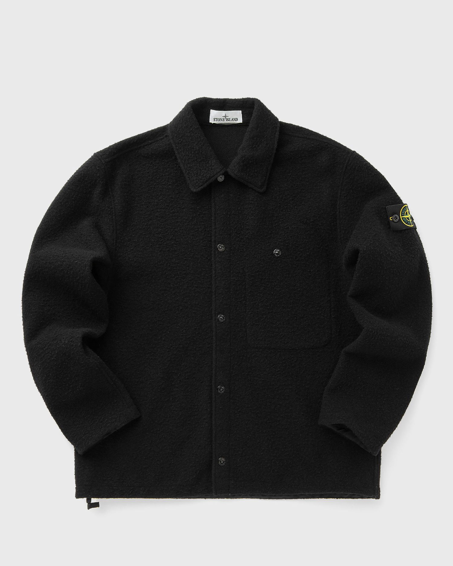 Paita Stone Island Stone Island Bouclé Overshirt Musta | K2S151200021S0214.V0029, 0