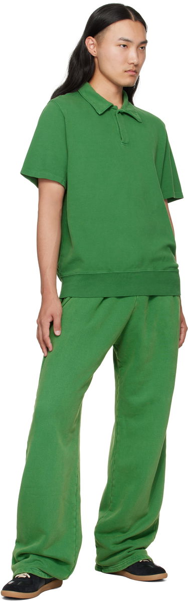 Verryttelyhousut LES TIEN Les Tien Heavyweight Utility Puddle Sweatpants Vihreä | CF-3089-PD, 3