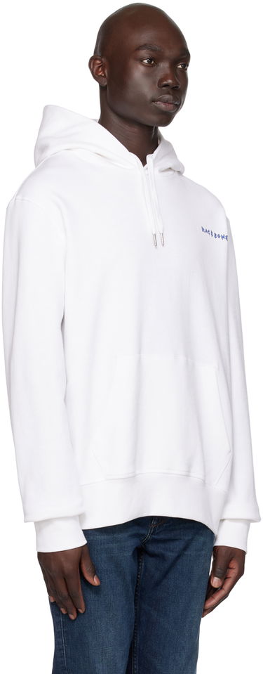 Huppari rag & bone Rag & Bone Coffee Hoodie Valkoinen | MBC23HT040AP40, 1