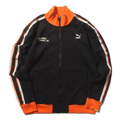 Bomber-takki Puma Randomevent Track Jacket Musta | 596668-01