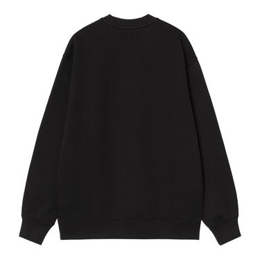 Huppari Carhartt WIP Rivet Script Sweatshirt Musta | I034420_9, 1