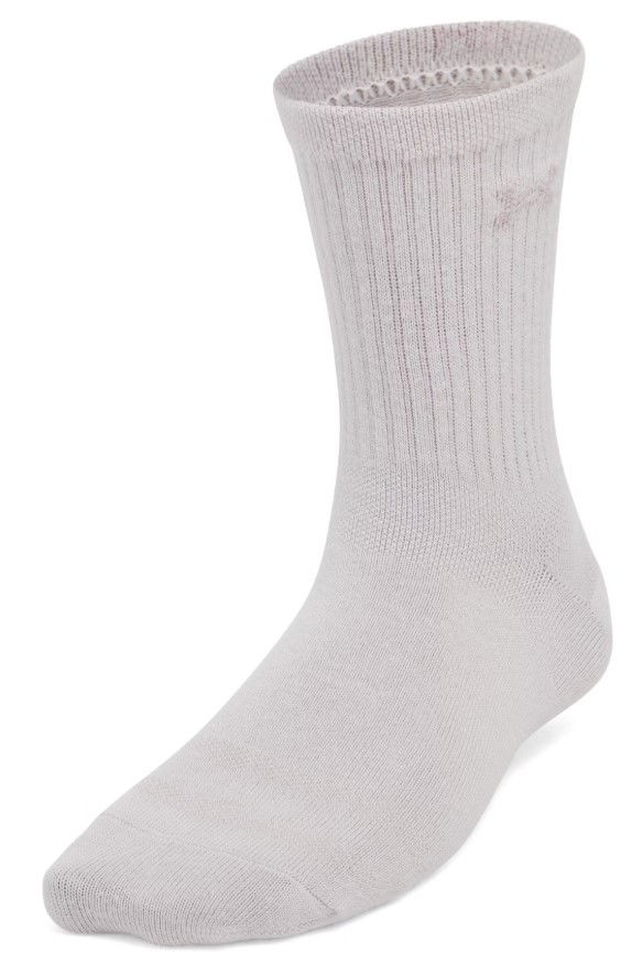 Sukat Under Armour Under Armour UA Essential Mid Crew Socks 3-Pack Harmaa | 1382942-289