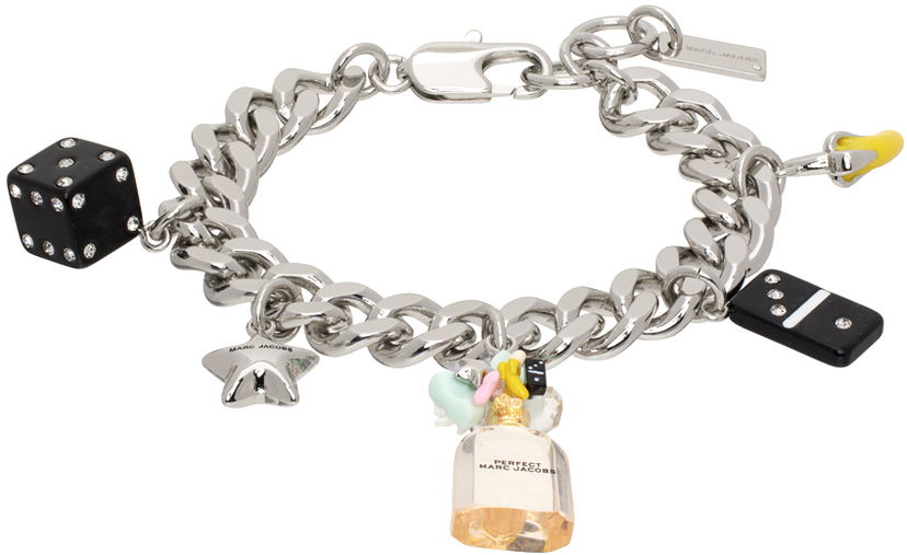 Rannerengas Marc Jacobs Marc Jacobs Perfect Charm Bracelet Metallinen | 2P4JBR001J37