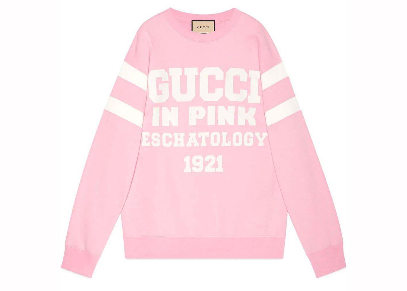 Huppari Gucci 25 Eschatology Sweatshirt Pink Vaaleanpunainen | 662081 XJDL6 5904, 0