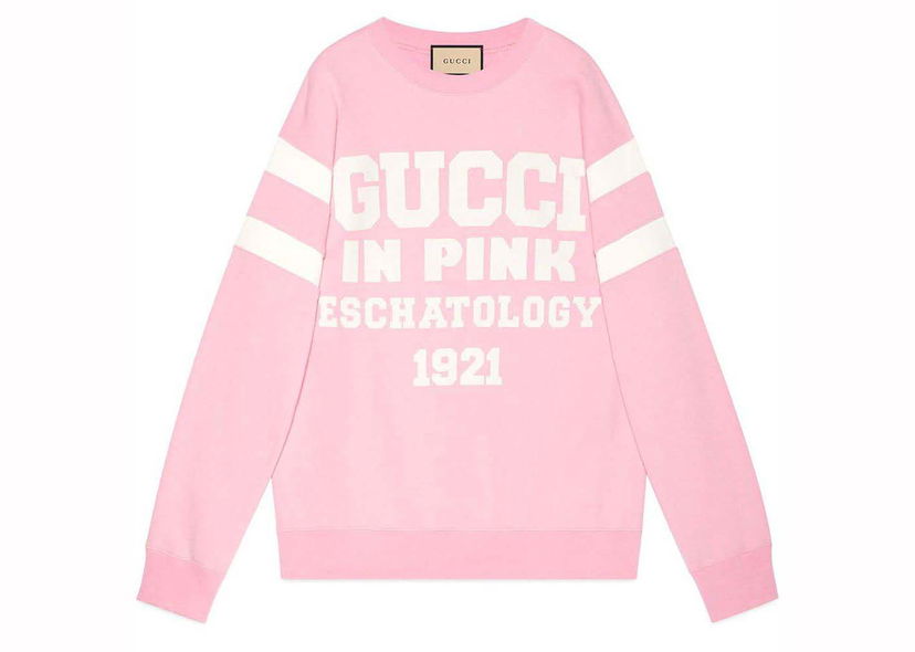 Huppari Gucci 25 Eschatology Sweatshirt Pink Vaaleanpunainen | 662081 XJDL6 5904