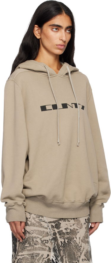 Huppari Rick Owens Concordians Oversized Hoodie Ruskea | DS02E7241 FSLP2P, 4