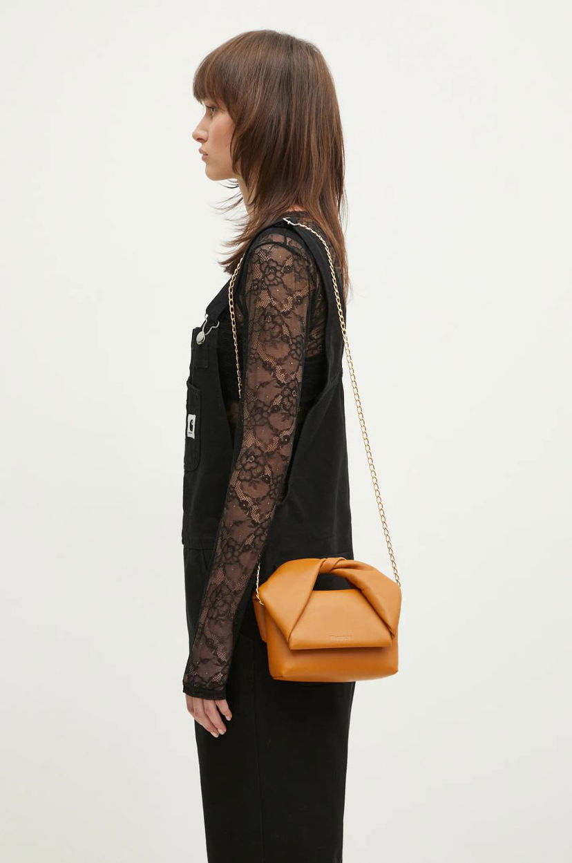 Käsilaukku JW Anderson JW Anderson Small Twister Bag Ruskea | HB0643.LA0088.604