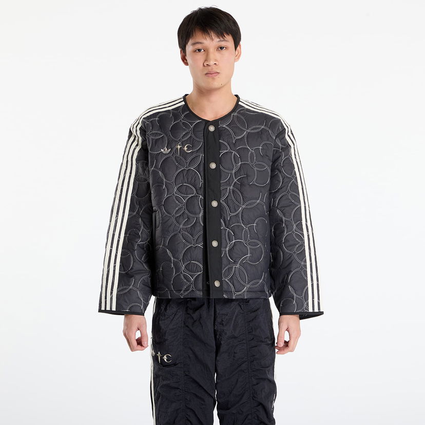 Puffer takki adidas Originals Padded Liner Jacket x Thug Club Musta | KC2231