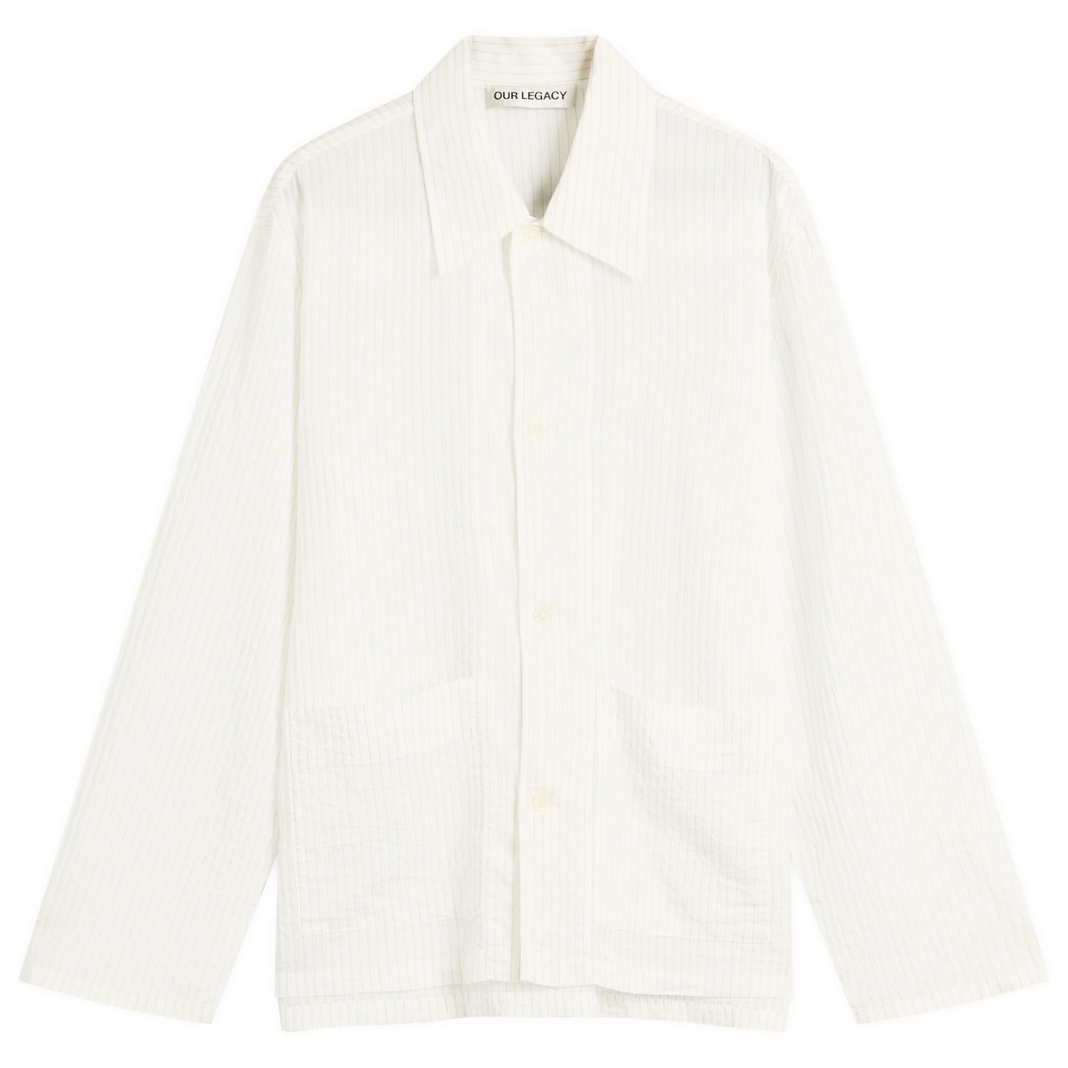 Paita OUR LEGACY Our Legacy Haven Stripe Viscose Jacket Valkoinen | M2252HB, 0