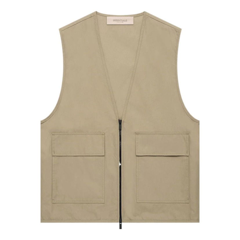 Liivi Fear of God Essentials Work Vest Beige | FOG-SS22-276