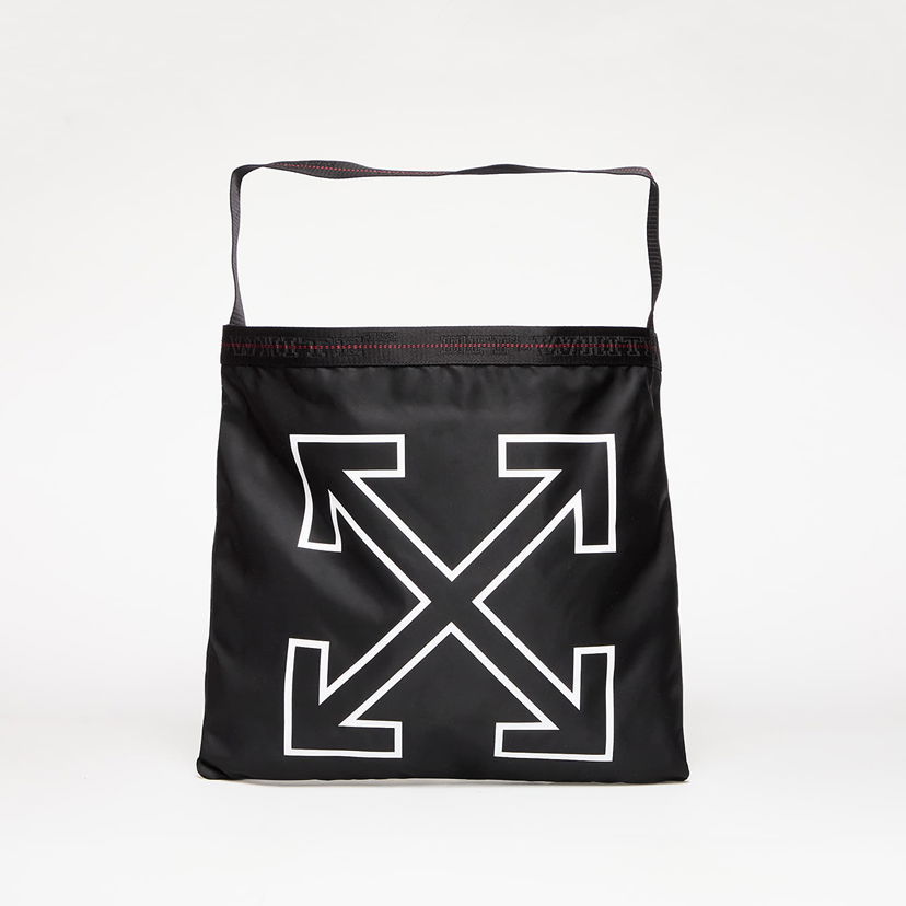 Kangaskassi Off-White Black and White Heritage Tote Bag Musta | OMNA20LC99FAB0011001