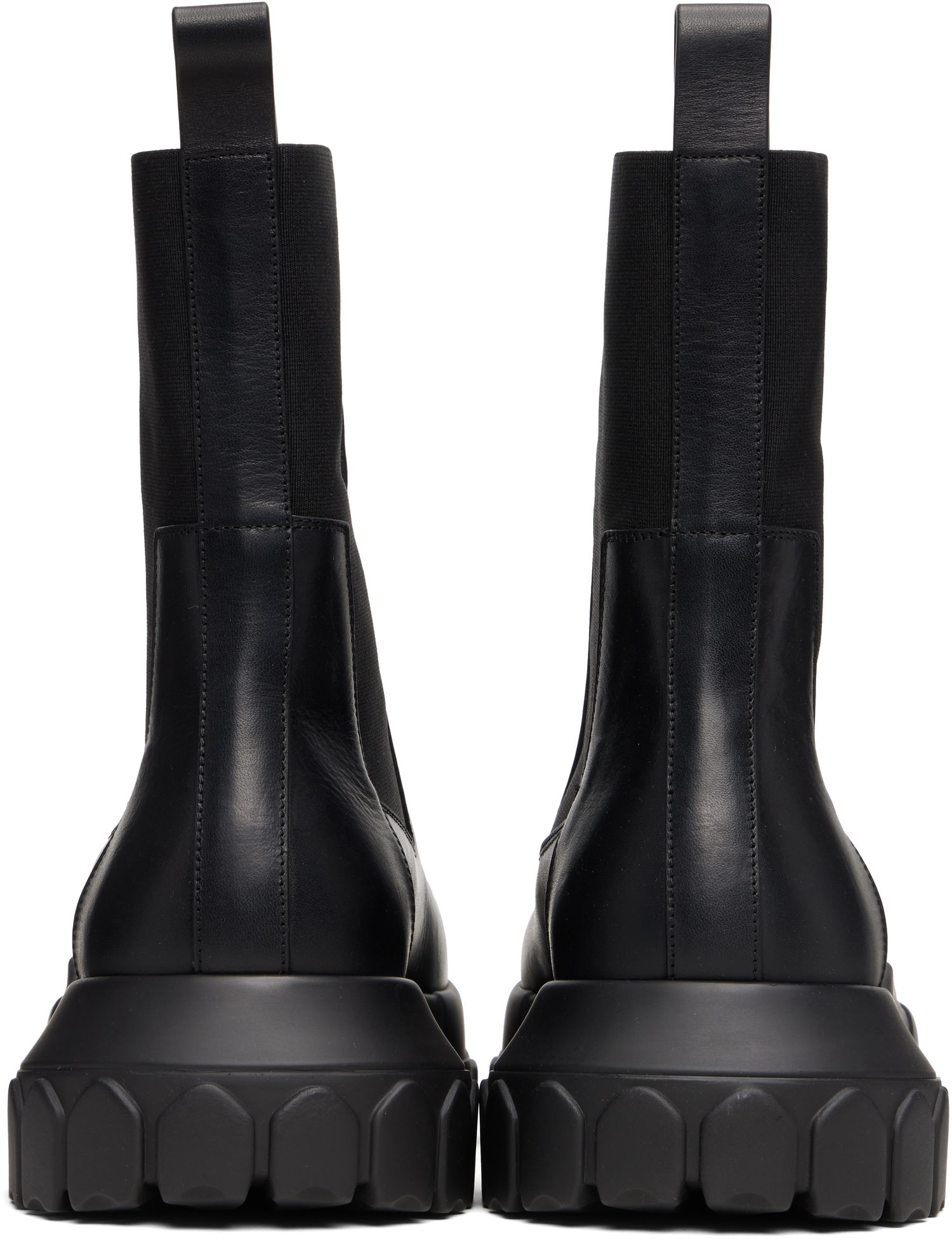 Tennarit ja kengät Rick Owens Rick Owens Concordians Beatle Bozo Tractor Chelsea Boots Musta | RU02E1881 LGE, 1