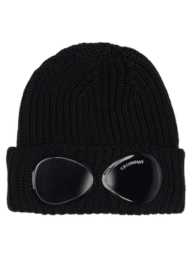 Pipo C.P. Company Merino Wool Goggle Beanie Musta | 15CMAC122A-999