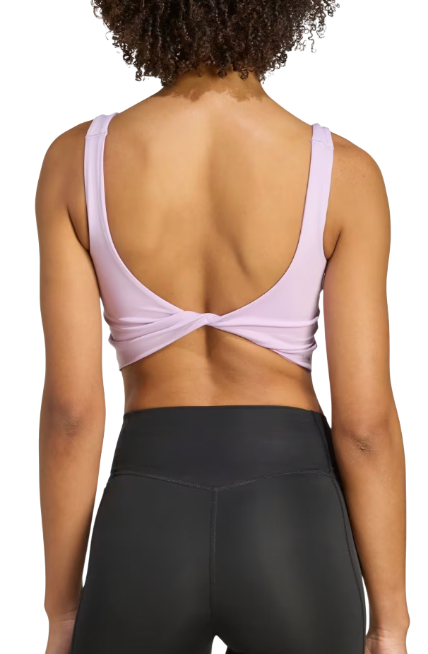 Tankkitoppi adidas Performance Power Light Support Tank Top Violetti | JZ6029, 1