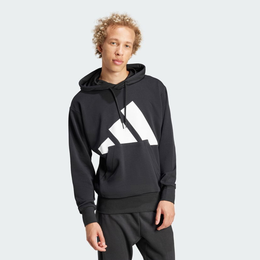 Huppari adidas Performance Essentials Big Logo Terry Hoodie Musta | IN6164
