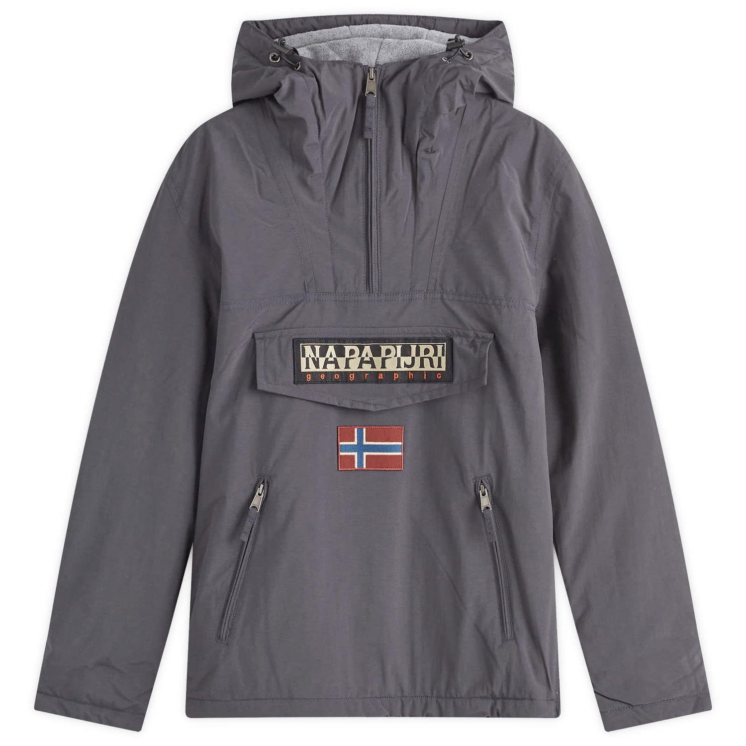 Tuulitakki Napapijri Rainforest Pullover Jacket Grey Harmaa | NP0A4GMDH981, 0