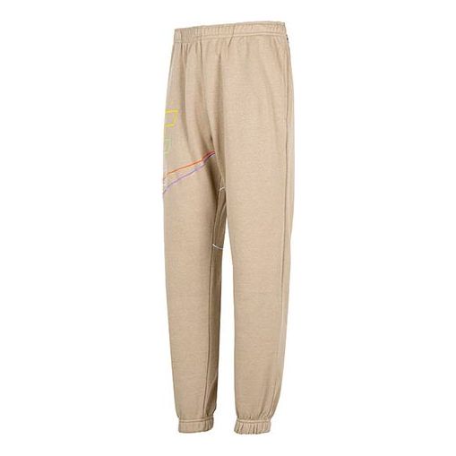 Verryttelyhousut Nike Club Fleece+ Embroidered Logo Sweatpants Beige | DX0548-247