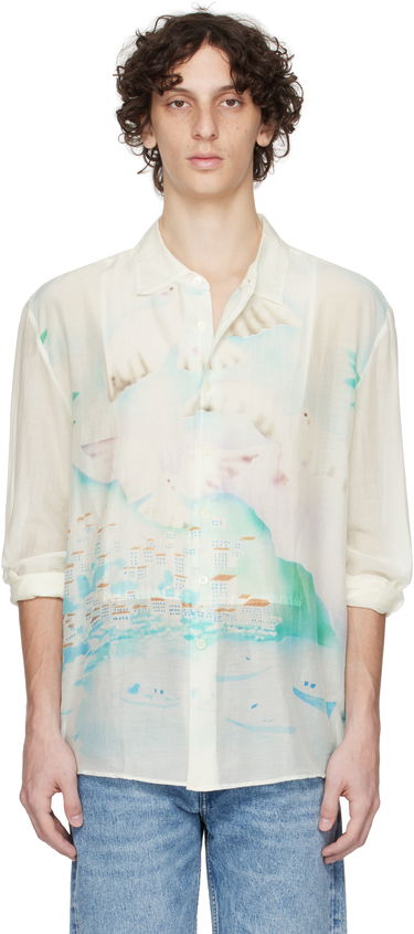 Paita OUR LEGACY Our Legacy Adorn Print Shirt Valkoinen | M2252AS, 0