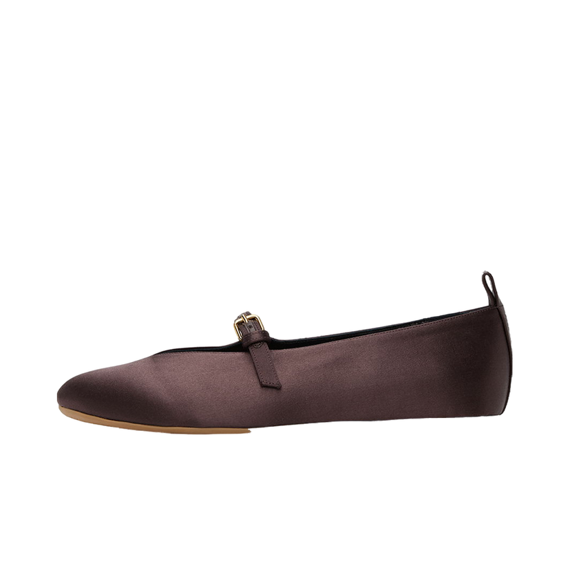 Tennarit ja kengät JW Anderson Satin Ballerina Flats Ruskea | ANW43033B 20111