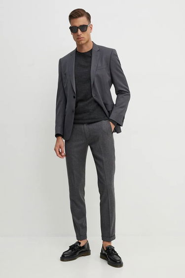 Villapaita Polo by Ralph Lauren Crewneck Sweater Harmaa | 710946143, 1