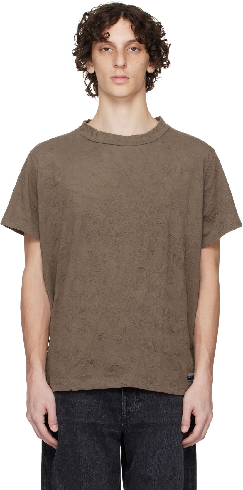 T-paita OUR LEGACY OUR LEGACY Bliss T-Shirt Ruskea | M2256BTC