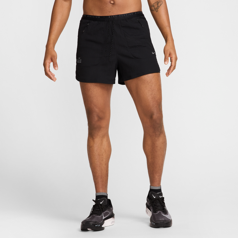 Shortsit Nike Running Division Dri-FIT ADV 4" Running Shorts with Liner Musta | HJ3520-010