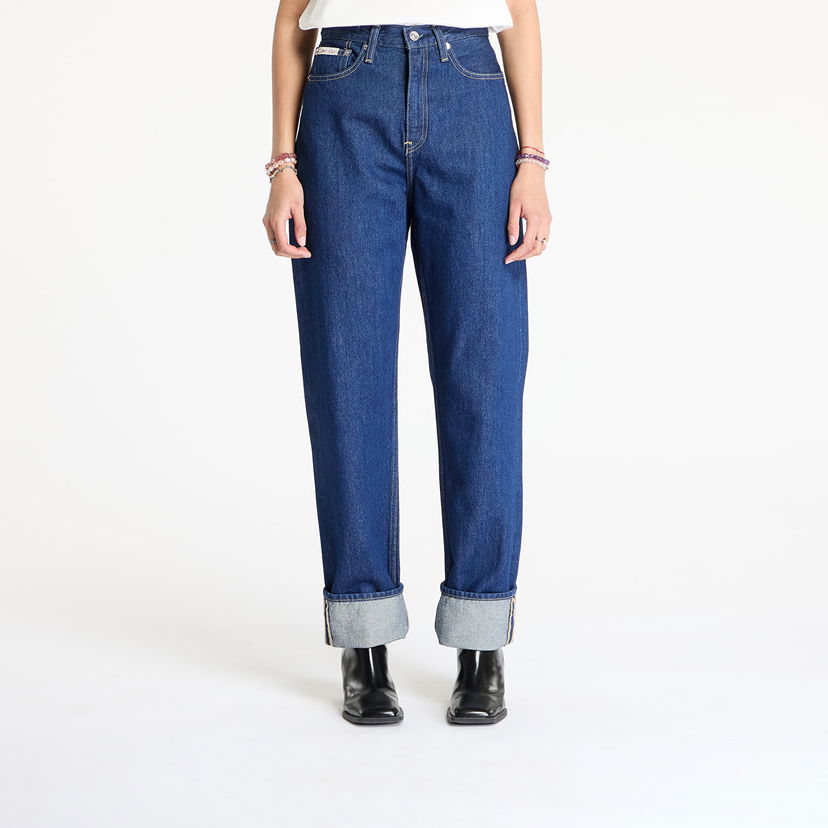 Jeans CALVIN KLEIN Calvin Klein Jeans High Rise Straight Jeans W30/L34 Sininen | J20J225128 1AP