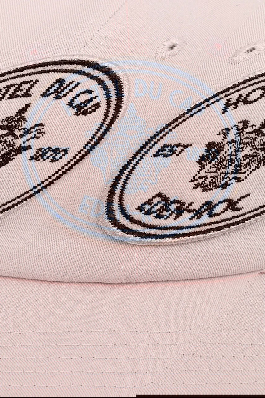 Korkki Sporty & Rich Sporty & Rich Eden Crest Hotel du Cap Eden-Roc Baseball Cap Vaaleanpunainen | AC04060621P140, 1