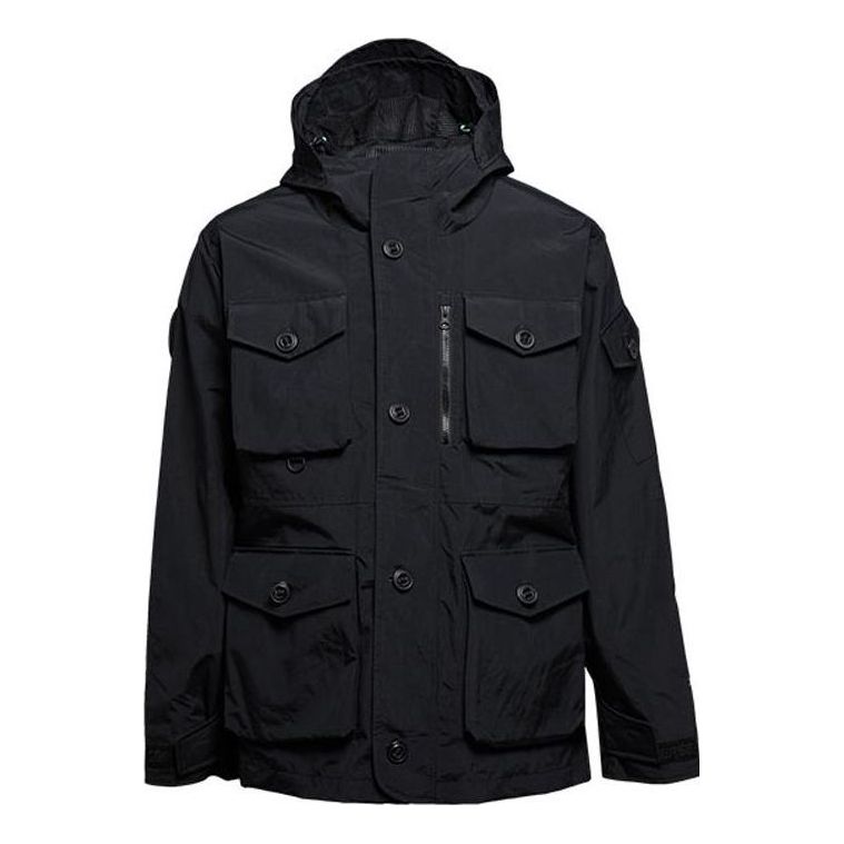 Parka Converse 2L Utility Jacket Musta | 10006874-A04, 0