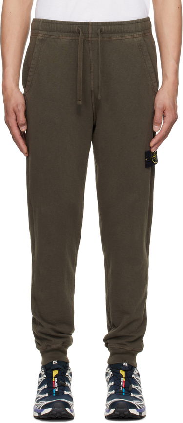 Verryttelyhousut Stone Island Stone Island Malfilé Fleece Sweatpants Vihreä | K1S15 6200005 S0060, 0
