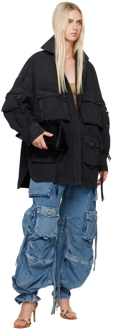 Takki The Attico Attico Fern Utility Jacket Musta | 247WCB48 D088, 3