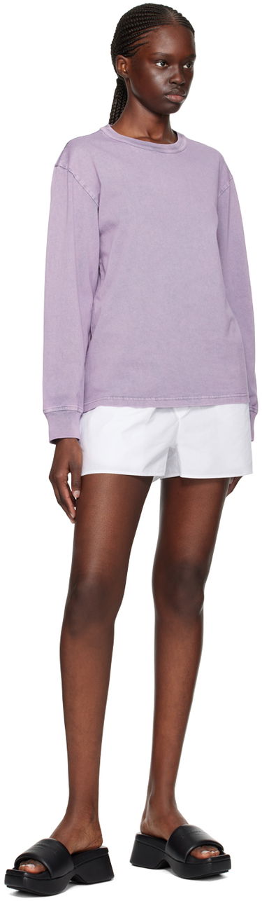 Shortsit Alexander Wang Alexander Wang.t Button-Fly Shorts Valkoinen | 4WC2244370, 3