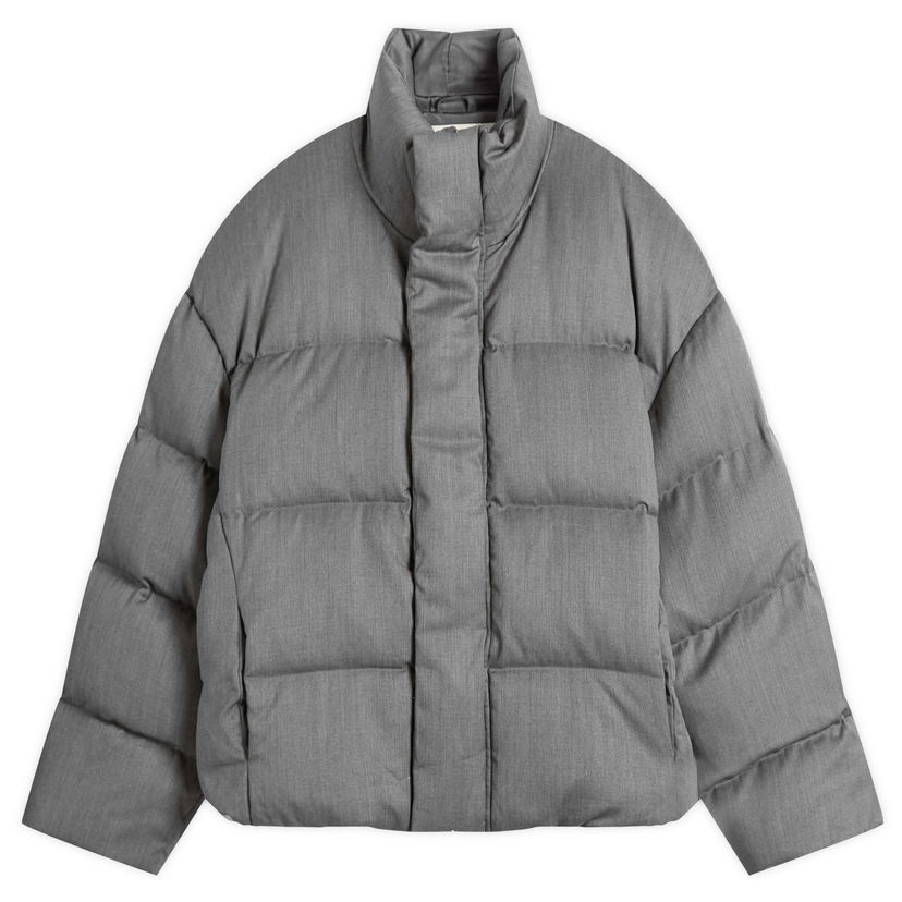 Puffer takki Entire Studios MML Puffer Jacket, Size Large Harmaa | ESU-W25-1046-GR