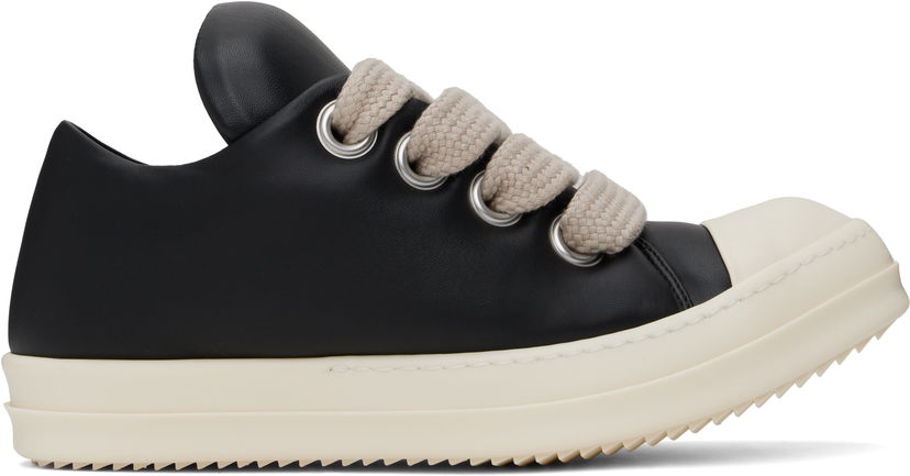 Tennarit ja kengät Rick Owens Rick Owens Hollywood Jumbolace Low Musta | RU01E5893 LLPPW2