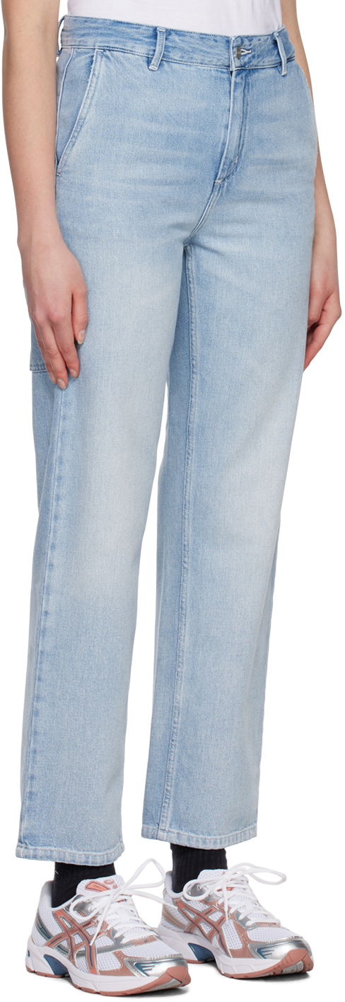 Jeans Carhartt WIP Pierce Straight Leg Jeans Sininen | I031251, 1