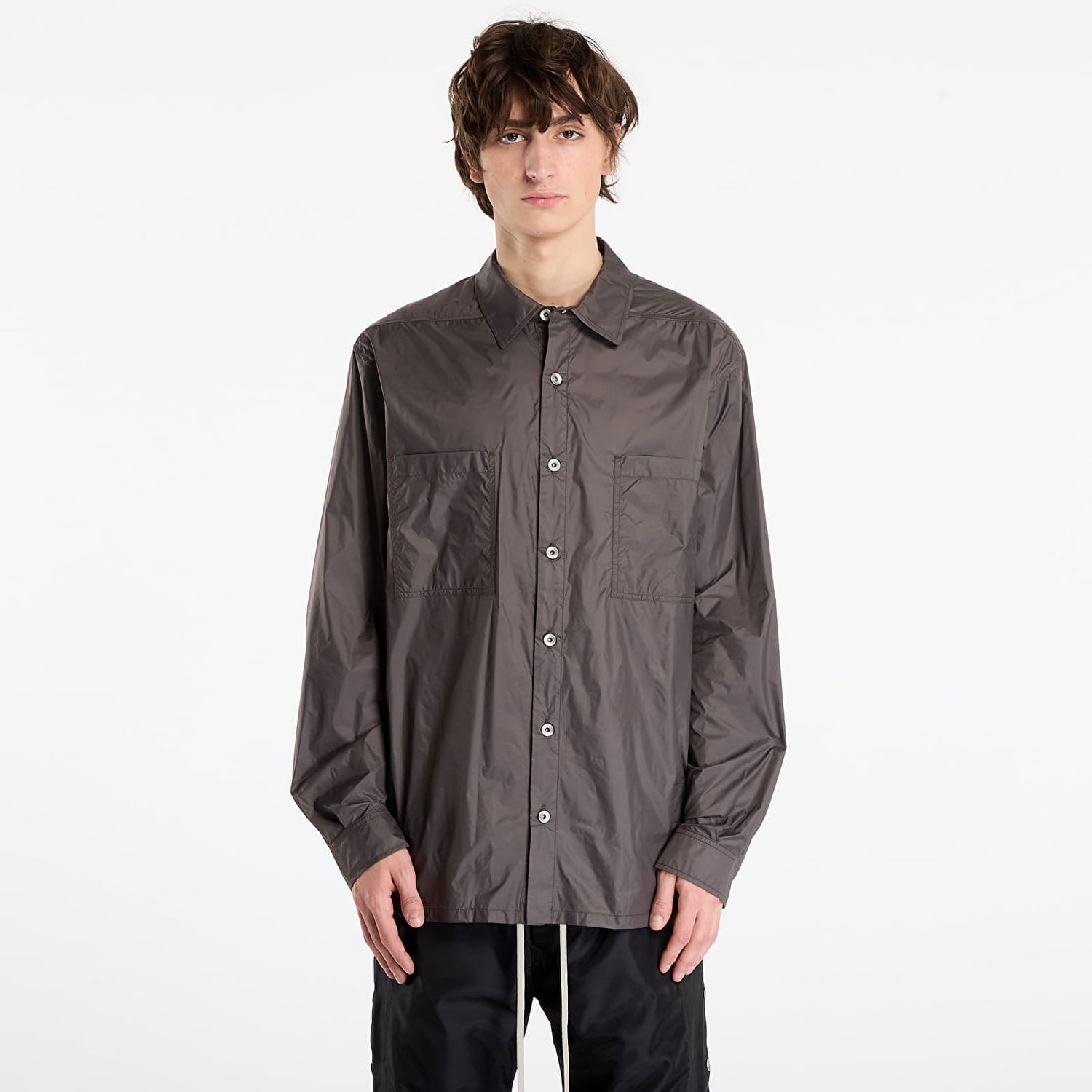 Paita Rick Owens Rick Owens DRKSHDW Jumbo Outershirt Harmaa | DU02E7299 NP 94, 0