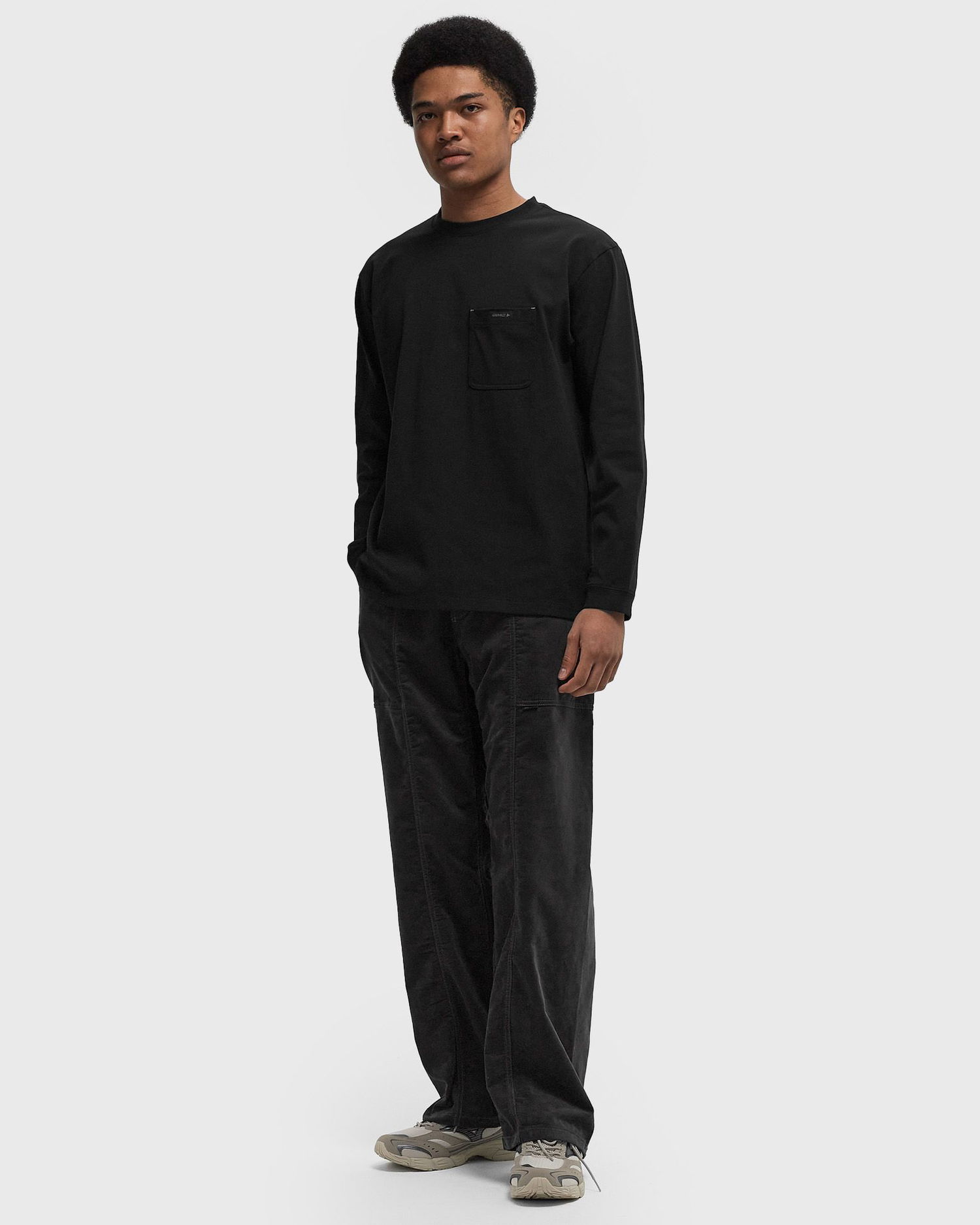 Housut GRAMICCI and wander Corduroy Gadget Pants Musta | GUP4-F3011-M-CHARCOAL, 1