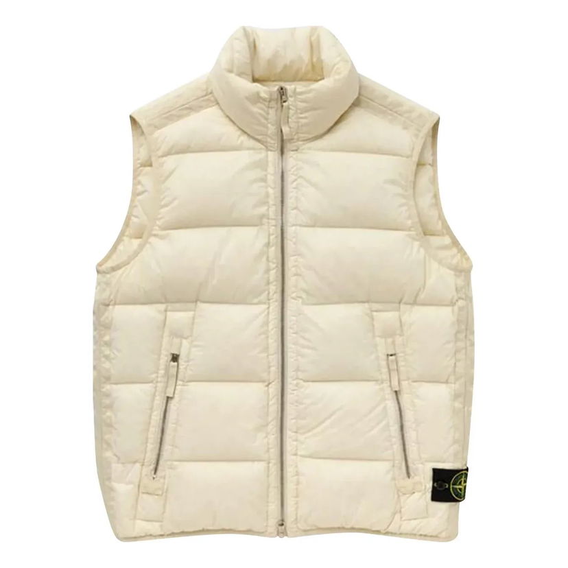 Liivi Stone Island Stone Island Plaster Puffer Vest Beige | 7915G1428-V0097