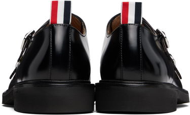 Vaatteet Thom Browne Thom Browne Soft Spazzolato Double Monk Strap Shoes Musta | MFG018C-L0043, 1