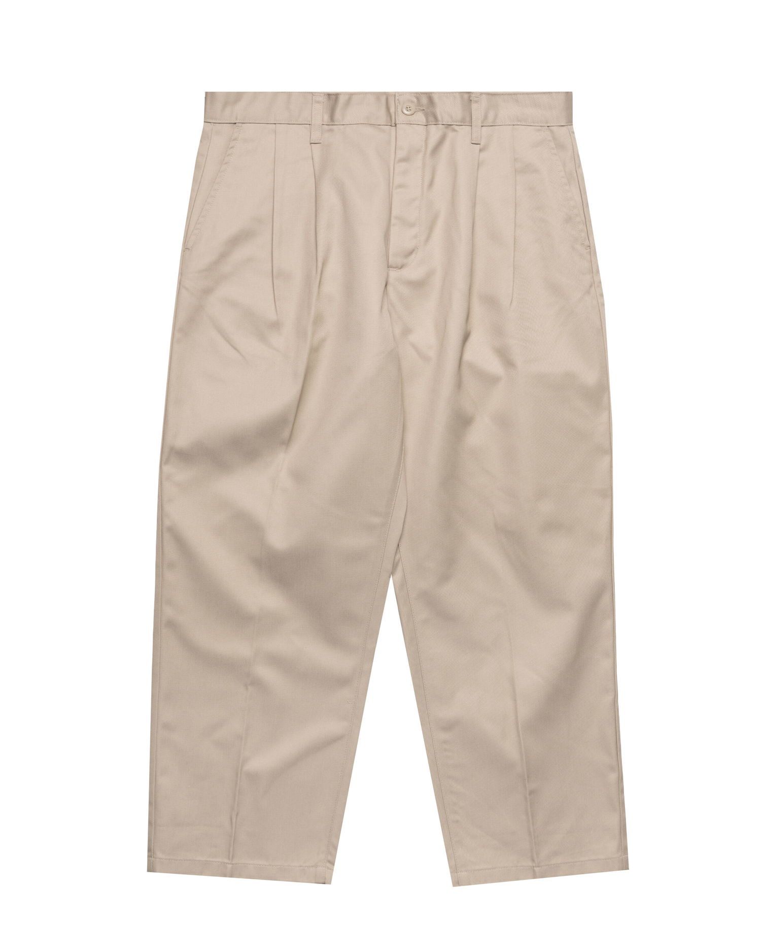 Housut Carhartt WIP Evan Pleated Trousers Beige | I035666.G101, 0