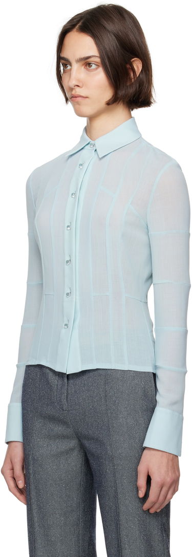 Paita Tory Burch Tory Burch Button Down Shirt Sininen | 173622-435, 3