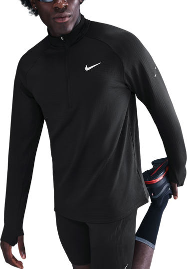 T-paita Nike Stride Running Top Half-Zip Musta | hv2707-010, 0