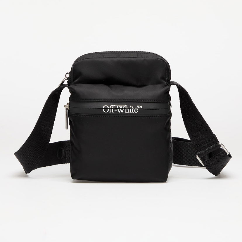 Olkalaukku Off-White Black Nylon Crossbody Bag Musta | OMNQ082C99FAB0011000