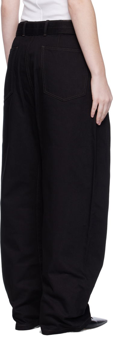 Jeans LEMAIRE Lemaire Twisted Belted Jeans Musta | PA326 LD1055, 2