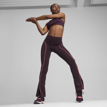 Leggingsit Puma CLOUDSPUN High-Waisted Flare Training Pants Violetti | 525770_44, 2