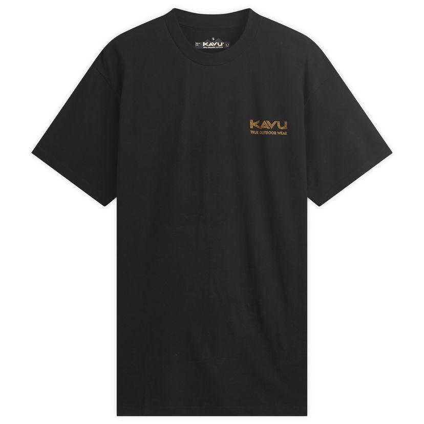 T-paita KAVU Range T-Shirt, Size Small Musta | 8135-20
